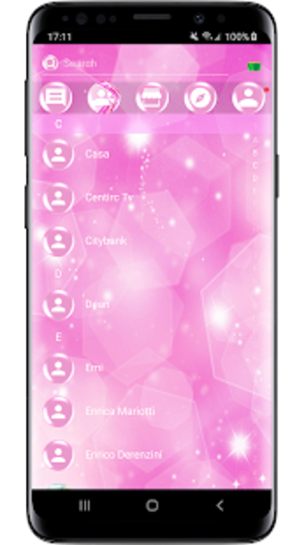 Imagen 3 para SMS Theme Sparkling Pink …