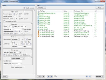 Image 0 for Complete File Renamer