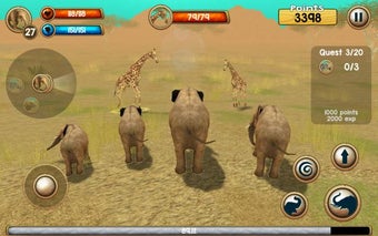 Image 1 for Wild Elephant Sim 3D