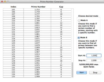Image 0 for Prime Number Generator