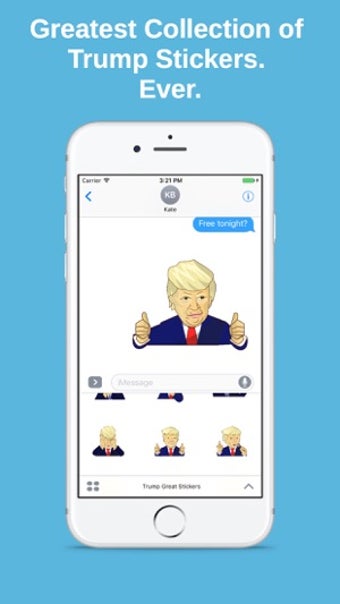 Image 0 for Trump Great Sticker Emoji…