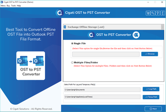 Image 0 for OST To PST Converter