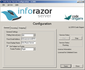 Image 0 for InfoRazor Server
