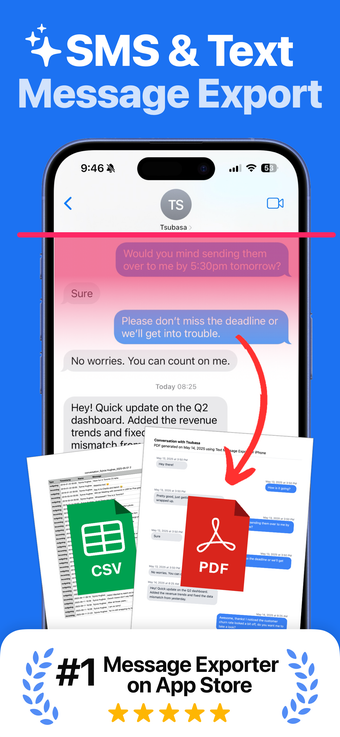 Imagen 0 para TextPort: Text Message Ex…