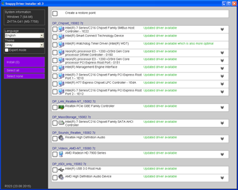 Image 0 for Snappy Driver Installer