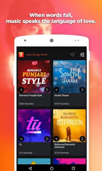 Imagen 0 para Love Songs Hindi by Gaana