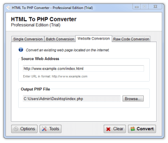 Image 1 for HTML To PHP Converter