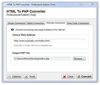 Image 1 for HTML To PHP Converter