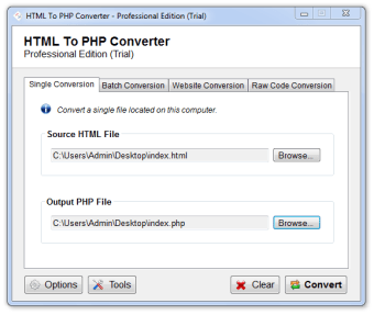 Image 2 for HTML To PHP Converter