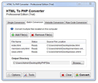 Image 3 for HTML To PHP Converter