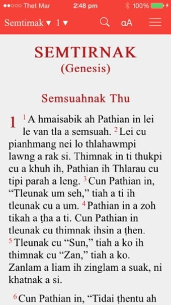 Image 1 for Falam Chin Bible