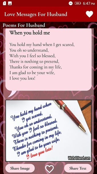 Imagen 0 para Love SMS Messages For Hus…