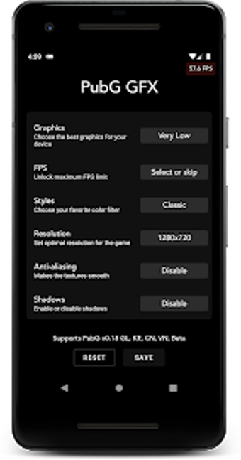 Imagen 0 para Gaming Mode with GFX Tool