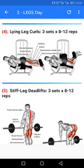 Imagen 0 para Beginners Gym Workout - 4…