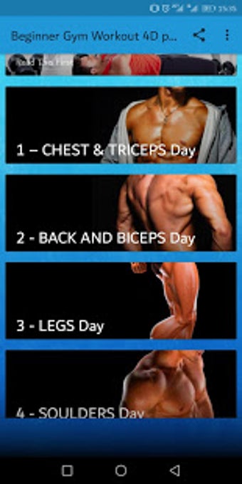 Imagen 2 para Beginners Gym Workout - 4…