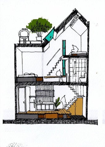 Imagen 0 para Architecture House Drawin…