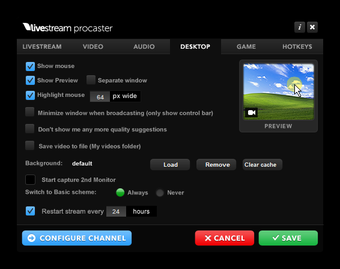 Imagen 0 para Livestream Procaster