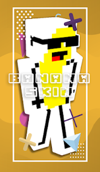 Imagen 2 para Banana Skin For Minecraft