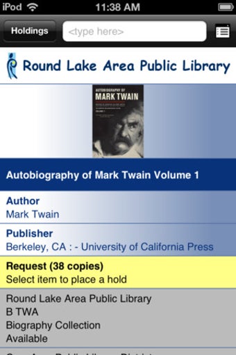 Image 1 for Round Lake Area Library
