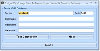 Image 0 for PostgreSQL Change Case To…