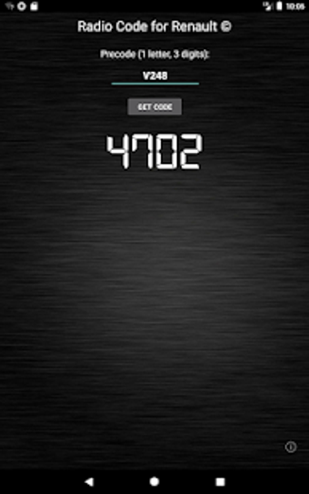 Image 0 for Radio Code