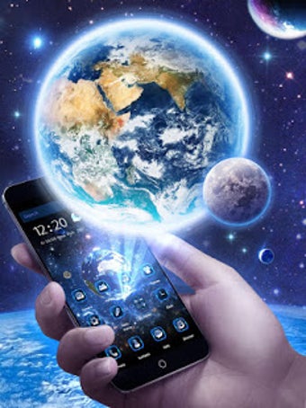 Image 0 for 3D Earth & Moon Theme Lau…