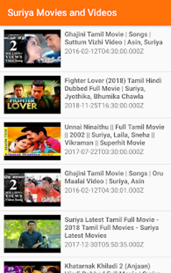 Imagen 0 para SURIYA Movies -Videos Son…