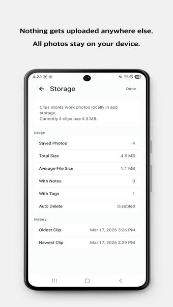 Image 0 for Clips: Work Photo Camera