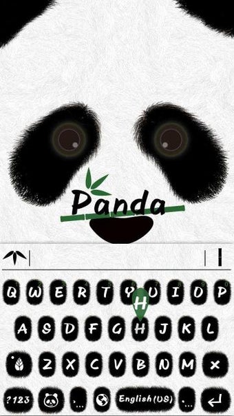 Image 0 for Cute Panda Keyboard Theme