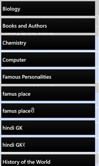 Image 0 for General Knowledge in Hind…