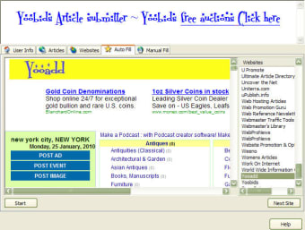 Image 0 for Yoobids Article Submitter