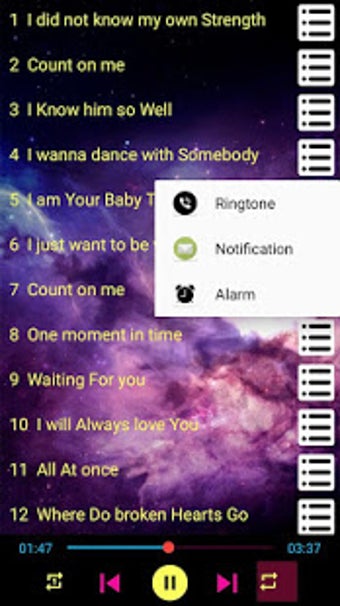 Imagen 0 para Whitney Houston - Songs H…
