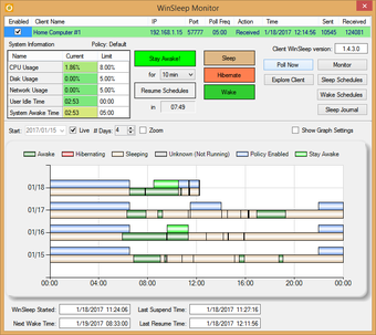 Imagen 0 para WinSleep Monitor