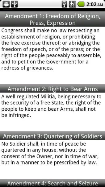 Image 0 for US Constitution