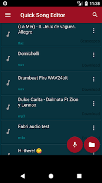 Image 0 for Quick Song Editor