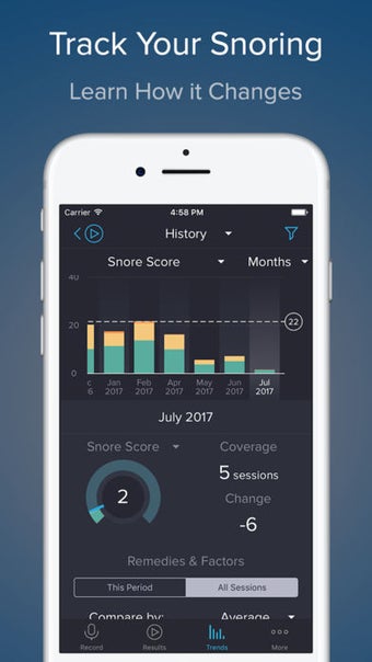 Image 0 for SnoreLab : Record Your Sn…