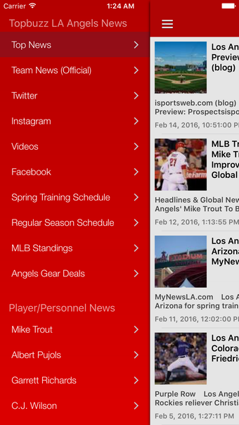 Image 0 for Topbuzz News LA Angels Ba…