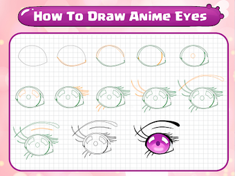 Image 2 for How to Draw Anime Eyes