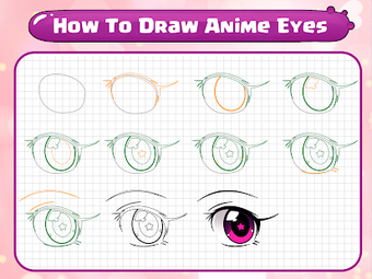 Image 0 for How to Draw Anime Eyes