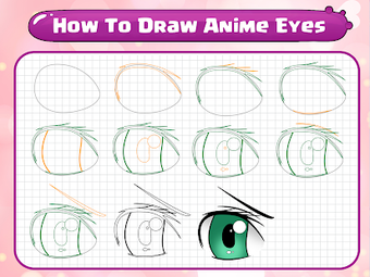 Image 1 for How to Draw Anime Eyes