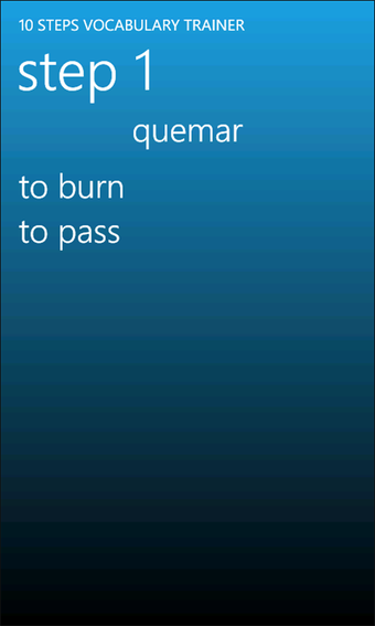 Imagen 0 para 10 Steps Vocabulary Train…