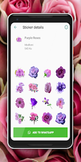 Imagen 1 para WAStickerApps - Flowers