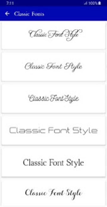Image 2 for Classic Font Style