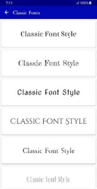 Image 3 for Classic Font Style