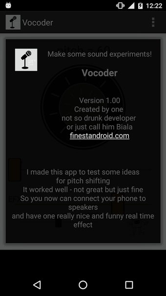 Image 0 for Vocoder