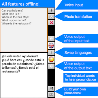 Image 3 for Offline Translator: Spani…