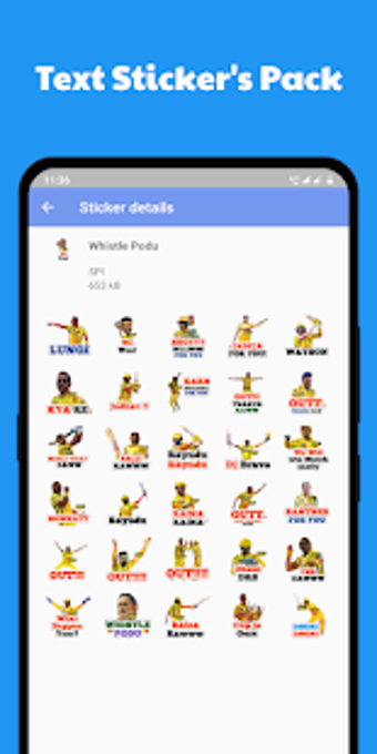 Image 2 for CSK IPL Stickers || Chenn…
