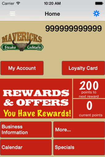 Image 0 for Mavericks Rewards