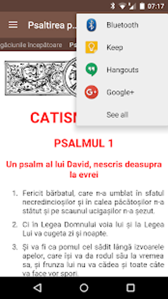 Image 1 for Psaltirea proorocului Dav…