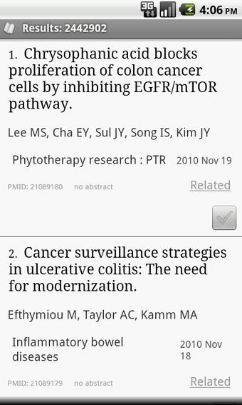 Image 1 for PubMed Mobile